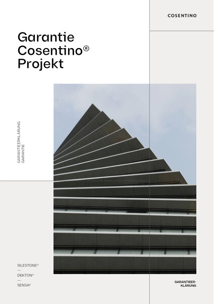 Warranty Cosentino ProjectDE